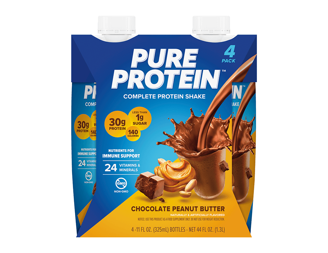 Complete Protein Shake - Chocolate Peanut Butter packaging