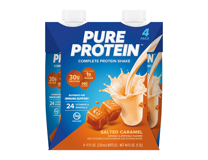 Complete Protein Shake - Salted Caramel Shake packaging