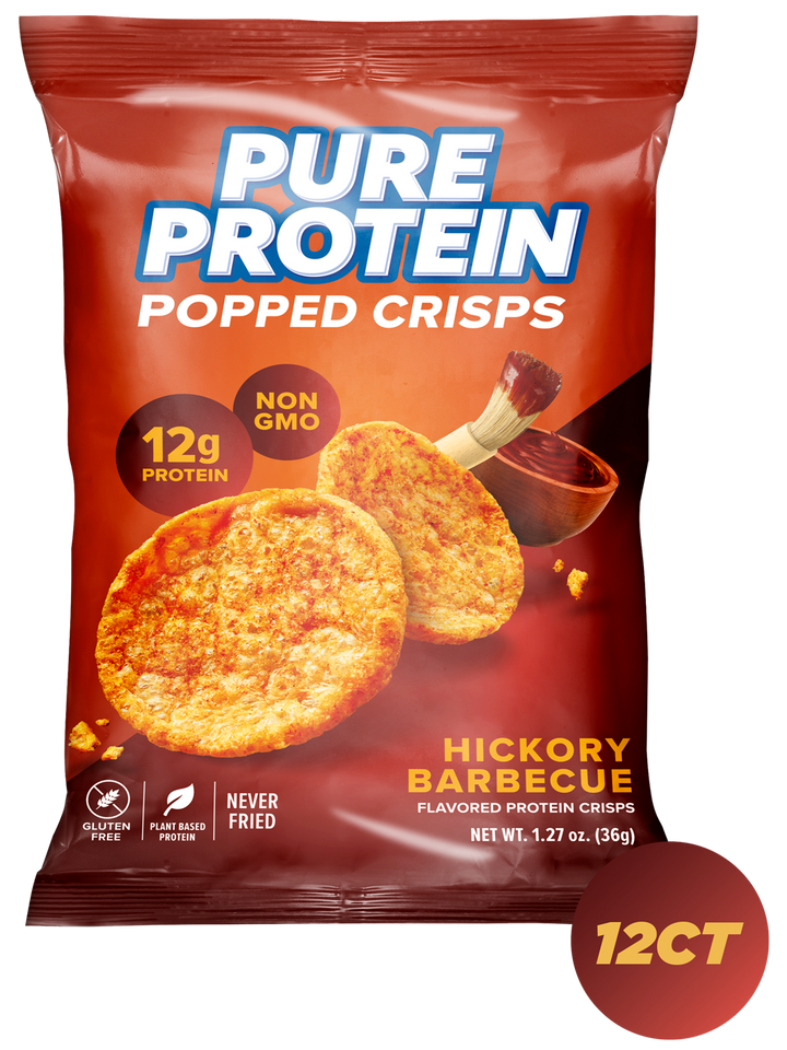 Hickory Barbecue Popped Crisps
