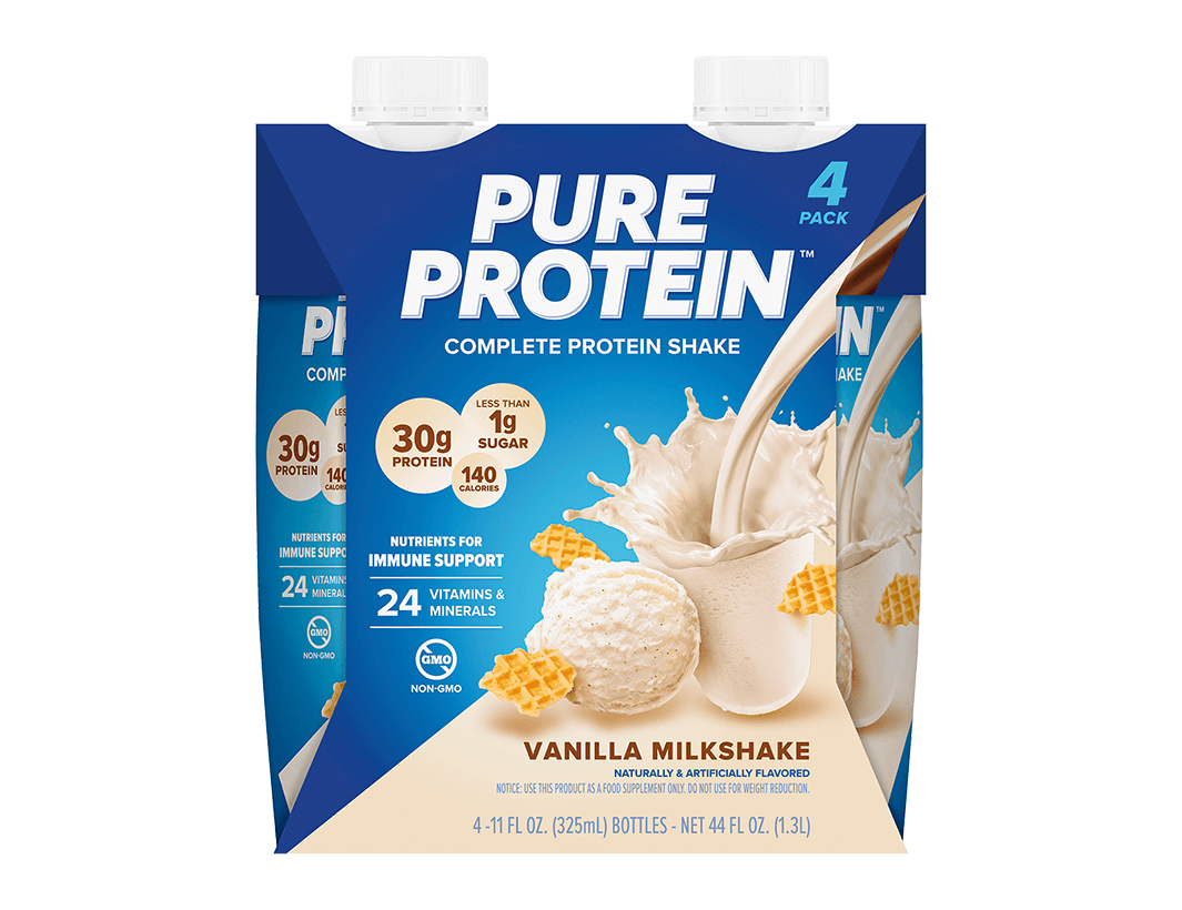 Vanilla Milkshake Complete Protein Shake Pure Protein