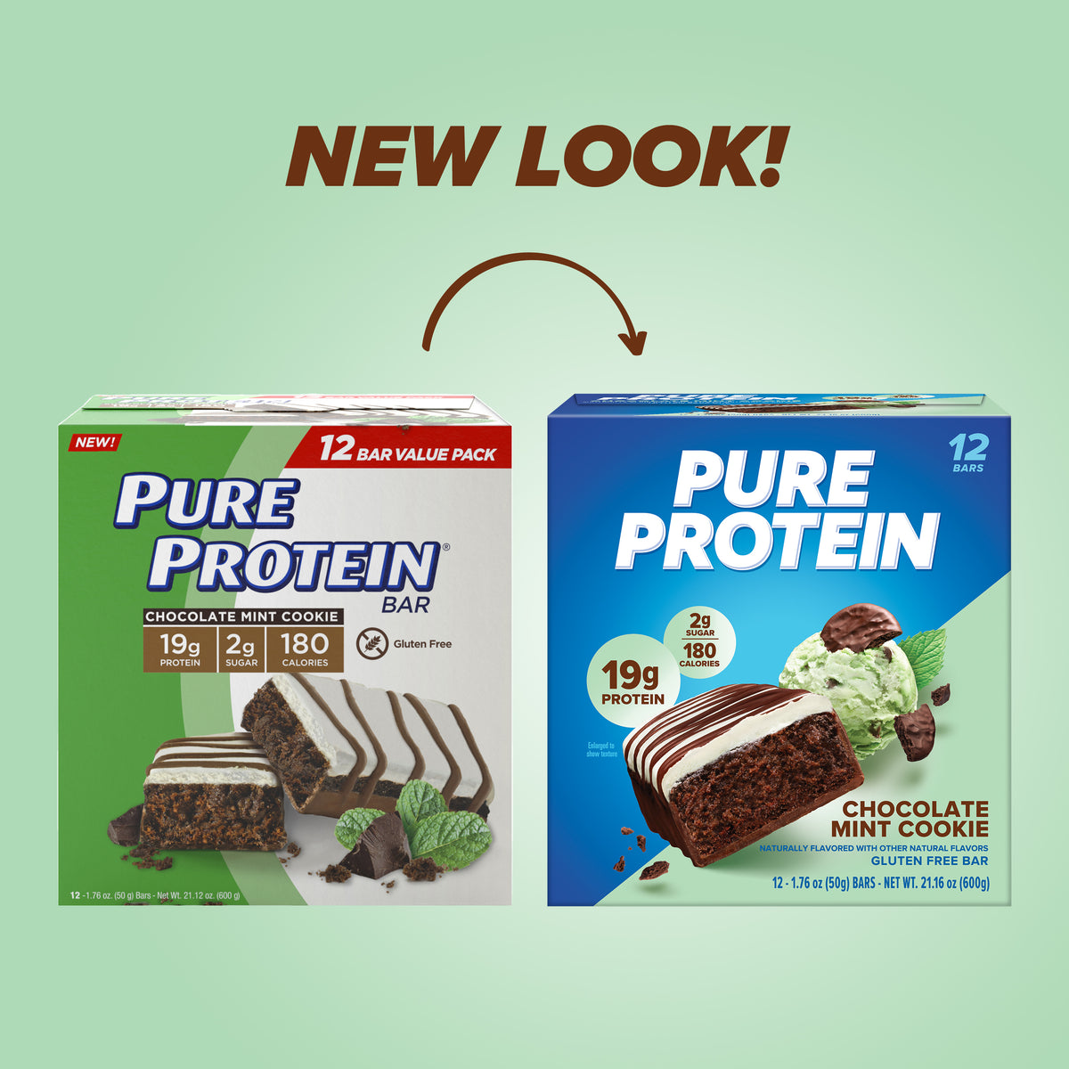 Chocolate Mint Cookie Protein Bar – Pure Protein