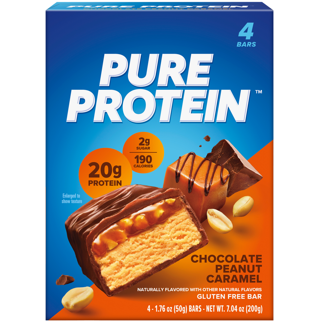 Chocolate Peanut Caramel Protein Bar