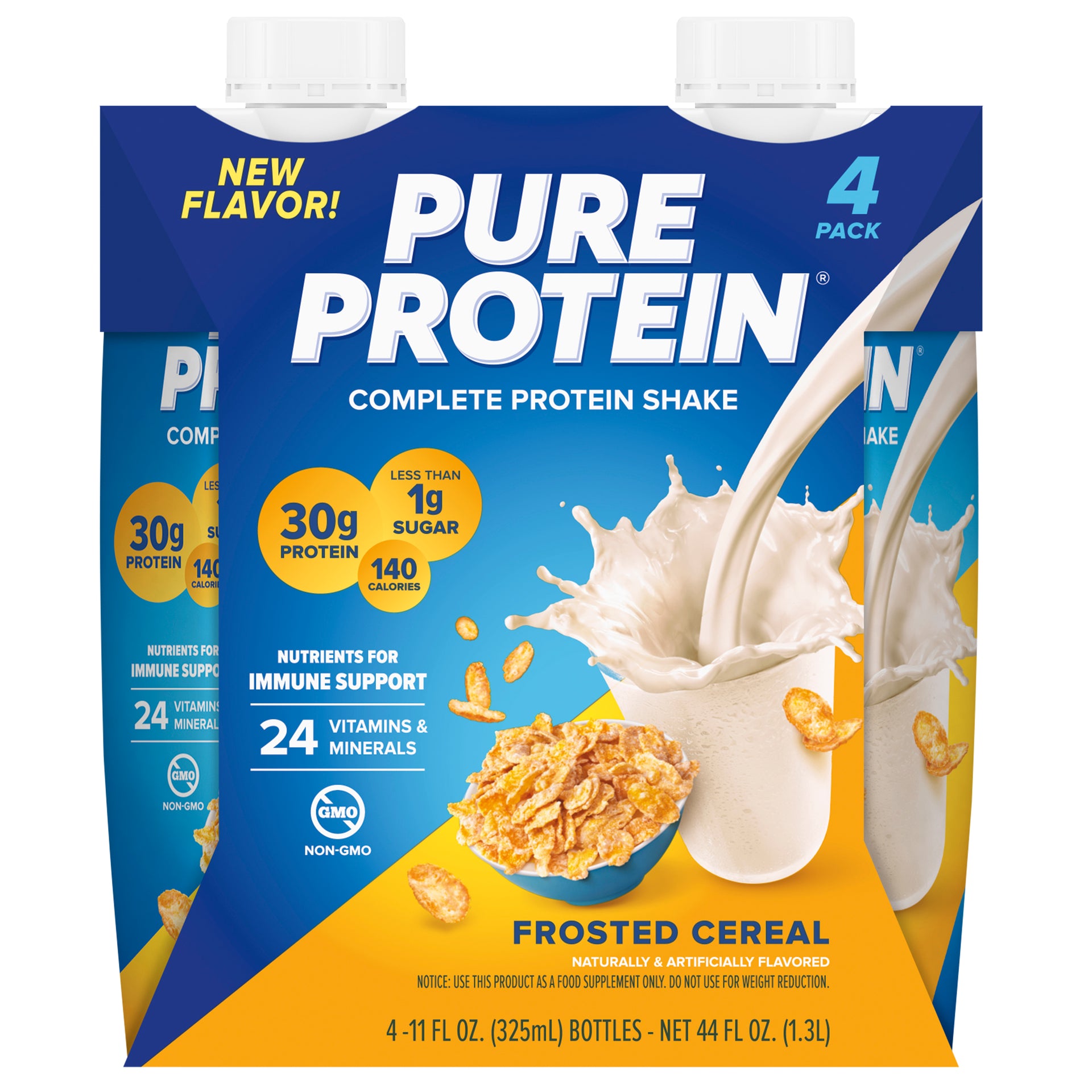 FROSTED FLAVORED PROTEIN CEREAL, FROSTED