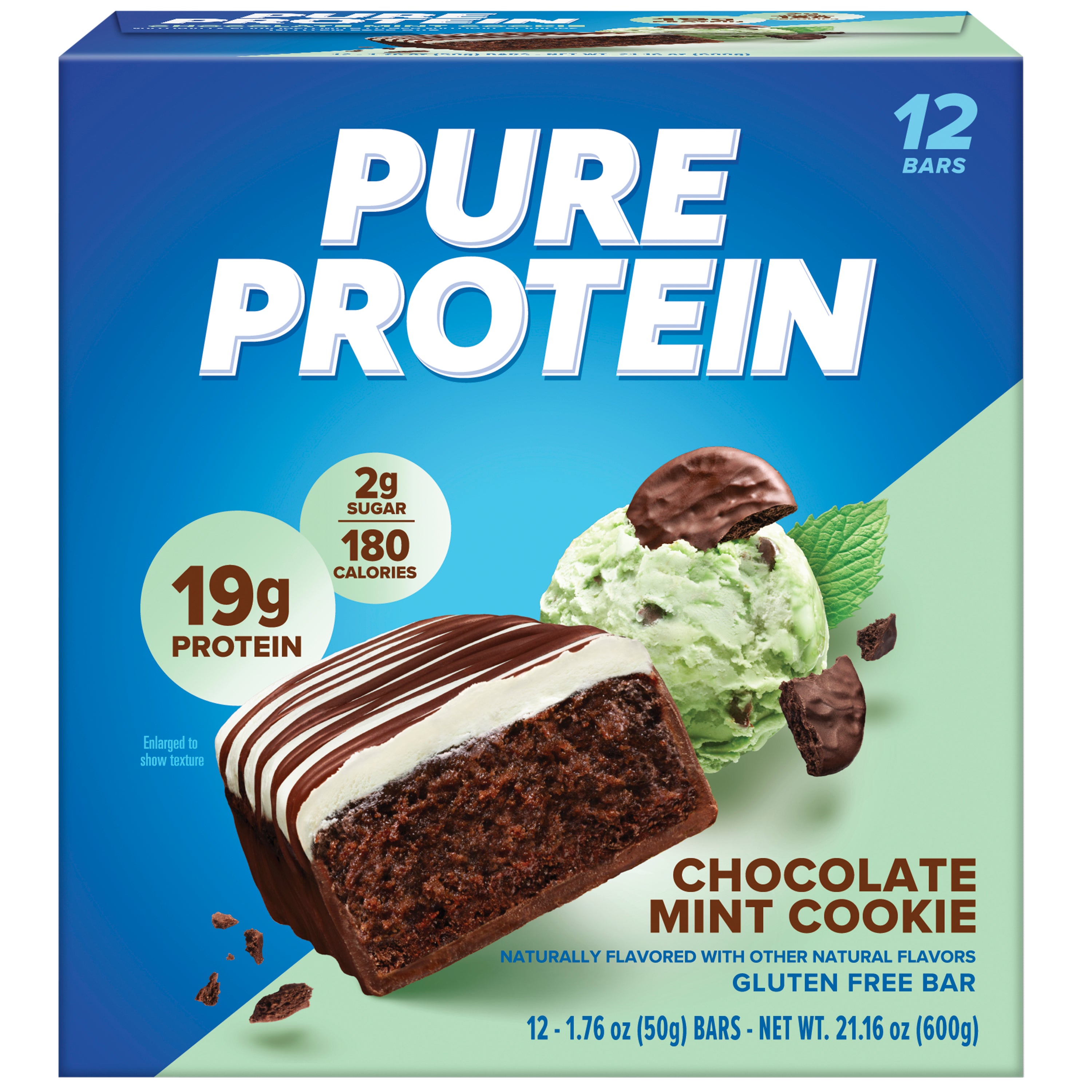 Chocolate Mint Cookie Protein Bar – Pure Protein