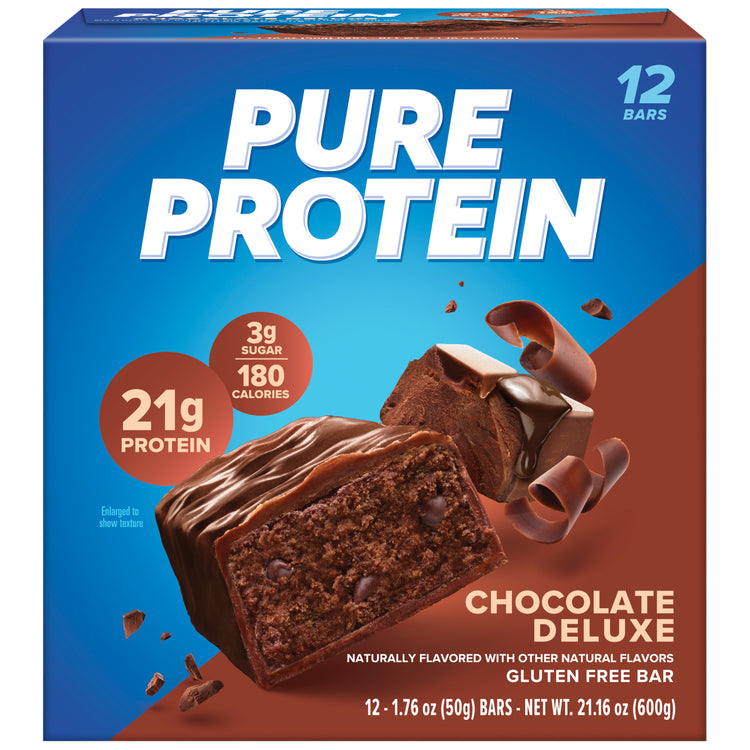 Chocolate Deluxe Protein Bar – Pure Protein