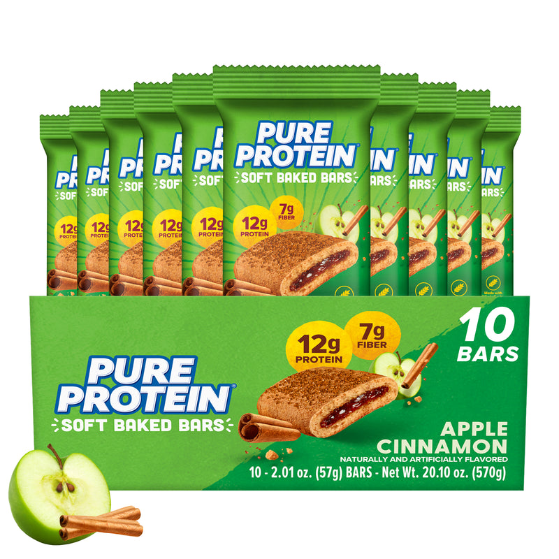 Pure Protein Apple Cinnamon Soft Baked Protein Bars