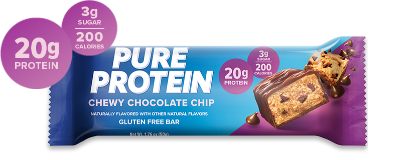 Buy Pure Protein Chewy Chocolate Chip Protein Bar at