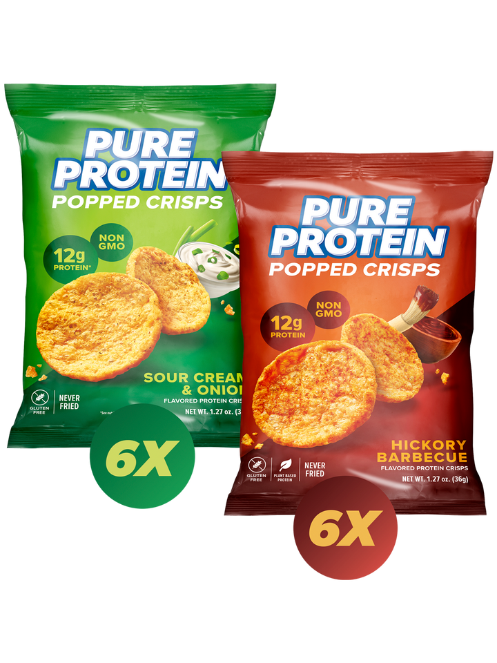 Pure Protein Popped Crisps Variety Pack