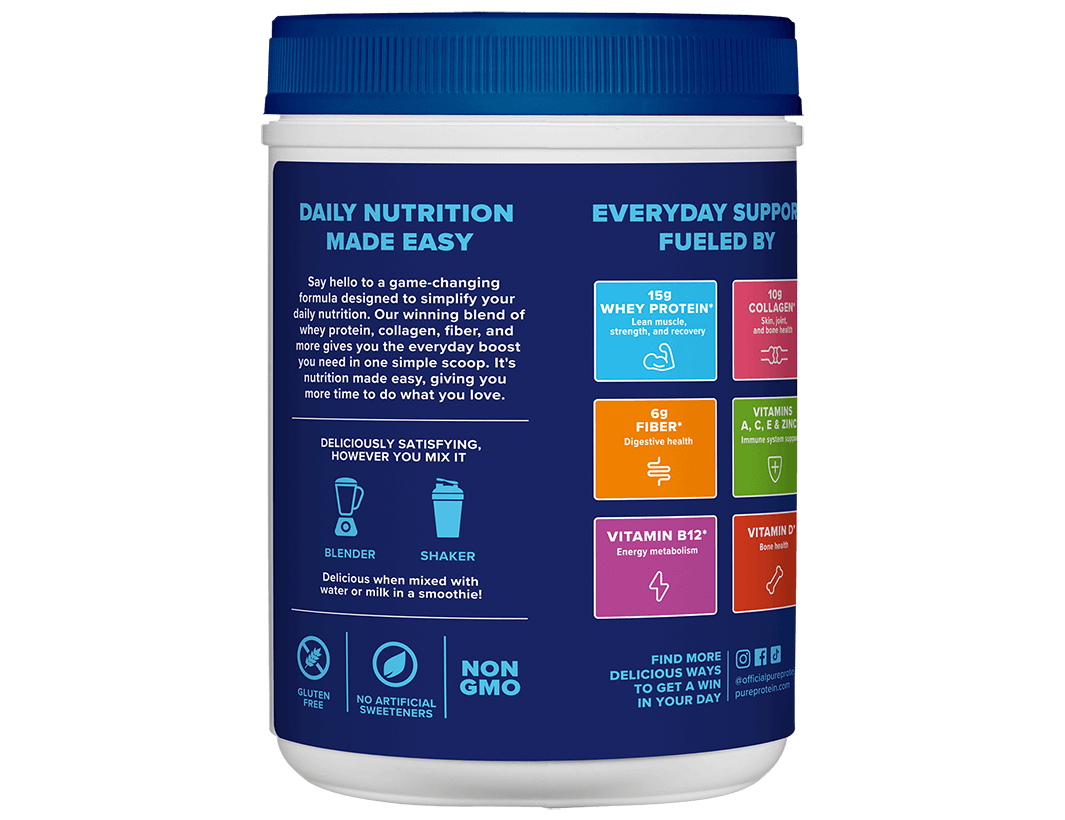 Rich Chocolate All in One Powder (1.25 lb.) – Pure Protein