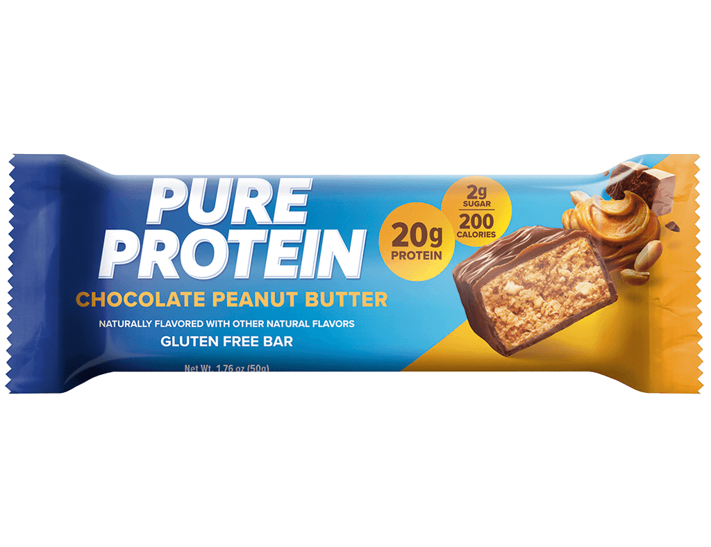 Chocolate Peanut Butter Protein Bars – Pure Protein